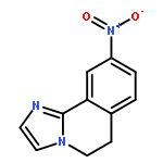 IMIDAZO[2,1-A]ISOQUINOLINE, 5,6-DIHYDRO-9-NITRO-