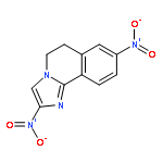 Imidazo[2,1-a]isoquinoline, 5,6-dihydro-2,8-dinitro-