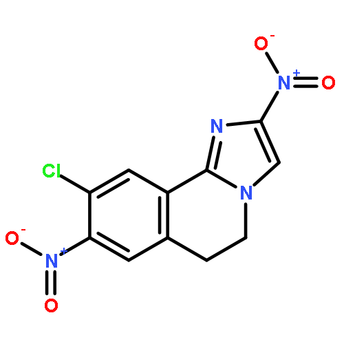 Imidazo[2,1-a]isoquinoline, 9-chloro-5,6-dihydro-2,8-dinitro-