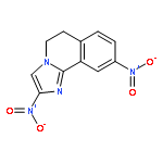 Imidazo[2,1-a]isoquinoline, 5,6-dihydro-2,9-dinitro-