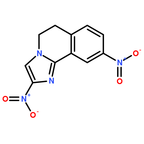 Imidazo[2,1-a]isoquinoline, 5,6-dihydro-2,9-dinitro-