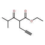 4-Pentynoic acid, 2-(2-methyl-1-oxopropyl)-, ethyl ester