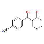 Benzonitrile, 4-[(R)-hydroxy[(1S)-2-oxocyclohexyl]methyl]-