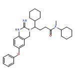 (4S)-4-(2-Amino-6-phenoxy-3(4H)-quinazolinyl)-N,4-dicyclohexyl-N- methylbutanamide