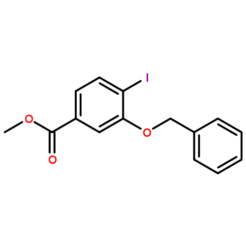 Benzoic acid, 4-iodo-3-(phenylmethoxy)-, methyl ester