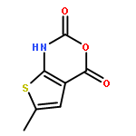 2H-THIENO[2,3-D][1,3]OXAZINE-2,4(1H)-DIONE, 6-METHYL-