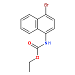 Carbamic acid, (4-bromo-1-naphthalenyl)-, ethyl ester