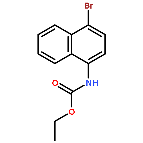 Carbamic acid, (4-bromo-1-naphthalenyl)-, ethyl ester