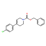 1(2H)-Pyridinecarboxylic acid, 4-(4-chlorophenyl)-3,6-dihydro-,phenylmethyl ester