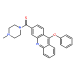 Piperazine, 1-methyl-4-[(9-phenoxy-3-acridinyl)carbonyl]-