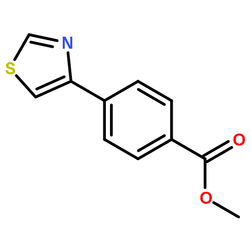 BENZOIC ACID, 4-(4-THIAZOLYL)-, METHYL ESTER