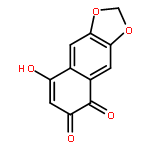 8-hydroxybenzo[f][1,3]benzodioxole-5,6-dione