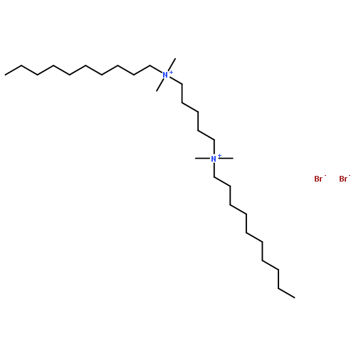 1,5-Pentanediaminium, N,N'-didecyl-N,N,N',N'-tetramethyl-, dibromide