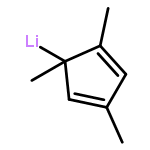 Lithium, (1,2,4-trimethyl-2,4-cyclopentadien-1-yl)-