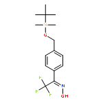 Ethanone,1-[4-[[[(1,1-dimethylethyl)dimethylsilyl]oxy]methyl]phenyl]-2,2,2-trifluoro-,oxime