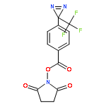 Benzoic acid,4-[3-(trifluoromethyl)-3H-diazirin-3-yl]-, 2,5-dioxo-1-pyrrolidinyl ester