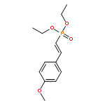 Phosphonic acid, [(1E)-2-(4-methoxyphenyl)ethenyl]-, diethyl ester