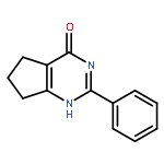 4H-CYCLOPENTAPYRIMIDIN-4-ONE, 1,5,6,7-TETRAHYDRO-2-PHENYL-