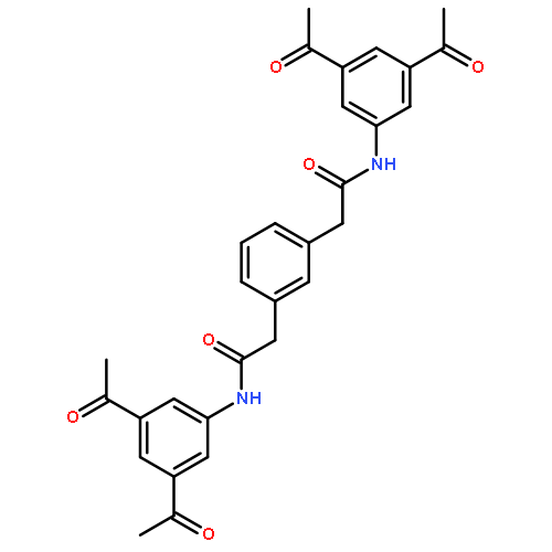 1,3-Benzenediacetamide, N,N'-bis(3,5-diacetylphenyl)-