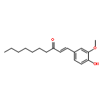 1-(4-hydroxy-3-methoxyphenyl)dec-1-en-3-one