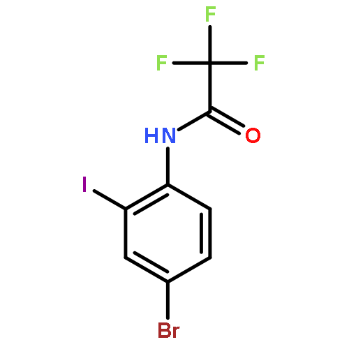 ACETAMIDE, N-(4-BROMO-2-IODOPHENYL)-2,2,2-TRIFLUORO-