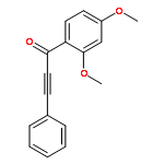 2-Propyn-1-one, 1-(2,4-dimethoxyphenyl)-3-phenyl-