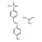 BENZENESULFONIC ACID, 4-[(4-AMINOPHENYL)AZO]-, COMPD. WITH GUANIDINE(1:1)