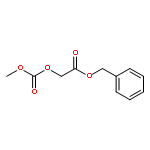 ACETIC ACID, [(METHOXYCARBONYL)OXY]-, PHENYLMETHYL ESTER