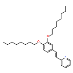 PYRIDINE, 2-[(1E)-2-[3,4-BIS(OCTYLOXY)PHENYL]ETHENYL]-