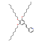 PYRIDINE, 3-[(1E)-2-[3,4,5-TRIS(OCTYLOXY)PHENYL]ETHENYL]-