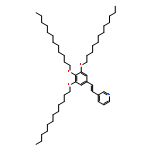 Pyridine, 3-[(1E)-2-[3,4,5-tris(dodecyloxy)phenyl]ethenyl]-