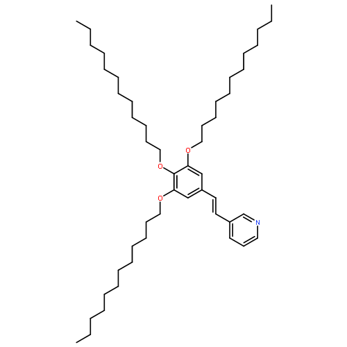 Pyridine, 3-[(1E)-2-[3,4,5-tris(dodecyloxy)phenyl]ethenyl]-