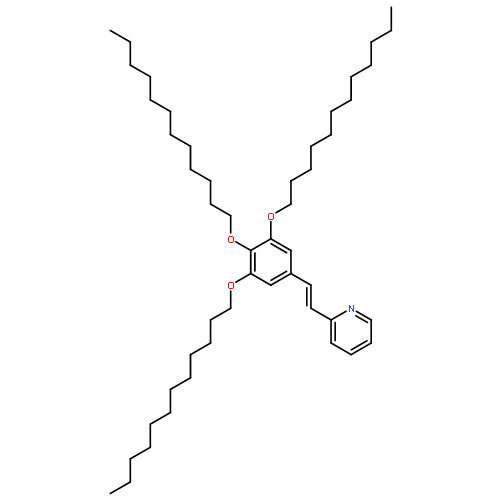 Pyridine, 2-[(1E)-2-[3,4,5-tris(dodecyloxy)phenyl]ethenyl]-