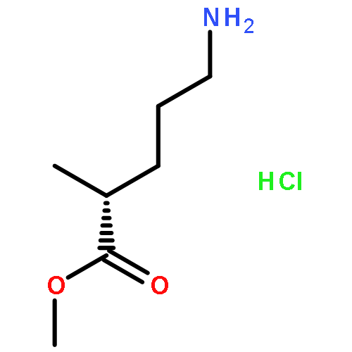 PENTANOIC ACID, 5-AMINO-2-METHYL-, METHYL ESTER, HYDROCHLORIDE, (2R)-