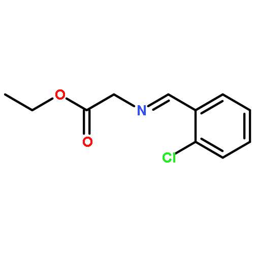 Glycine, N-[(2-chlorophenyl)methylene]-, ethyl ester