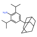 Benzenamine, 2,6-bis(1-methylethyl)-4-tricyclo[3.3.1.13,7]dec-1-yl-