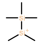 DISILANYLIUM, PENTAMETHYL-