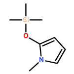 1H-PYRROLE, 1-METHYL-2-[(TRIMETHYLSILYL)OXY]-