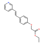 ACETIC ACID, [4-[(1E)-2-(3-PYRIDINYL)ETHENYL]PHENOXY]-, ETHYL ESTER