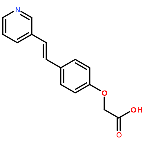 Acetic acid, [4-[(1E)-2-(3-pyridinyl)ethenyl]phenoxy]-