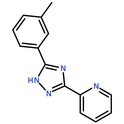 PYRIDINE, 2-[5-(3-METHYLPHENYL)-1H-1,2,4-TRIAZOL-3-YL]-