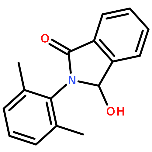 1H-ISOINDOL-1-ONE, 2-(2,6-DIMETHYLPHENYL)-2,3-DIHYDRO-3-HYDROXY-