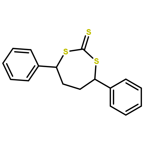 1,3-Dithiepane-2-thione, 4,7-diphenyl-