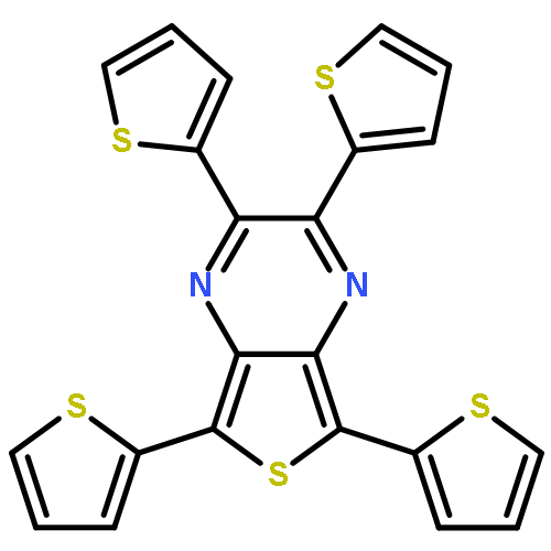 Thieno[3,4-b]pyrazine, tetra-2-thienyl-