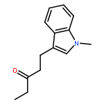 3-Pentanone, 1-(1-methyl-1H-indol-3-yl)-