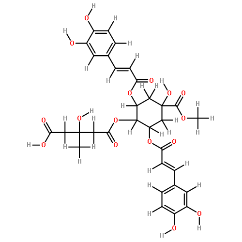 methyl 3,5-di-O-caffeoyl-4-O-(3-hydroxy-3-methyl)glutaroylquinate