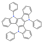 5H-DIINDOLO[3,2-A:3',2'-C]CARBAZOLE, 10,15-DIHYDRO-5,10,15-TRIPHENYL-