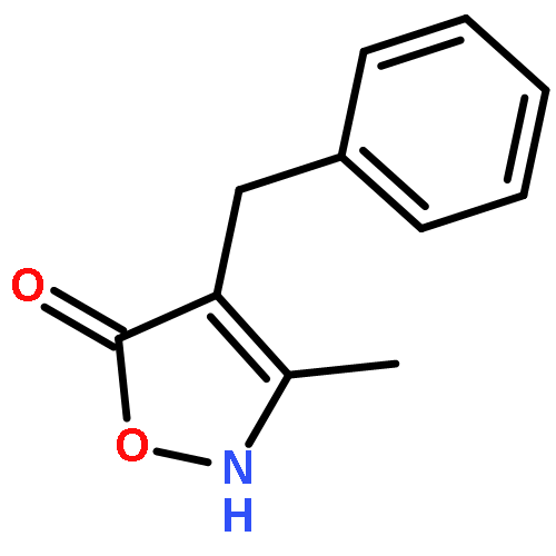 5(2H)-ISOXAZOLONE, 3-METHYL-4-(PHENYLMETHYL)-