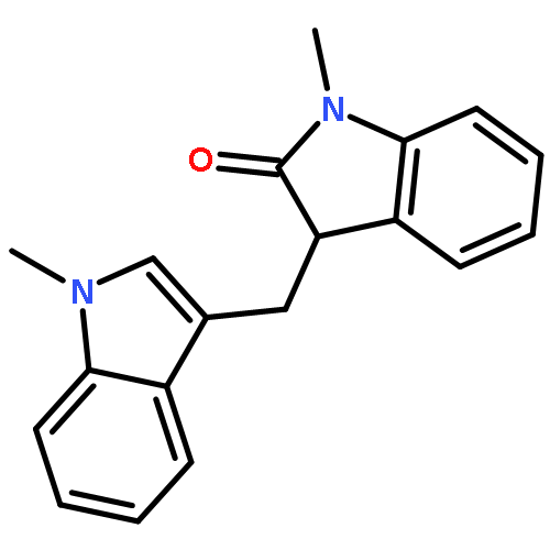 1-methyl-3-((1-methyl-1H-indol-3-yl)methyl)indolin-2-one