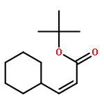 2-PROPENOIC ACID, 3-CYCLOHEXYL-, 1,1-DIMETHYLETHYL ESTER, (2Z)-